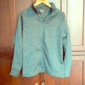 Hunter green/gray Landway outerwear sport jacket